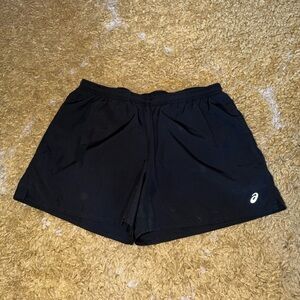 Asics Jet Black Sports Shorts